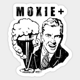 Moxie-Retro Sticker